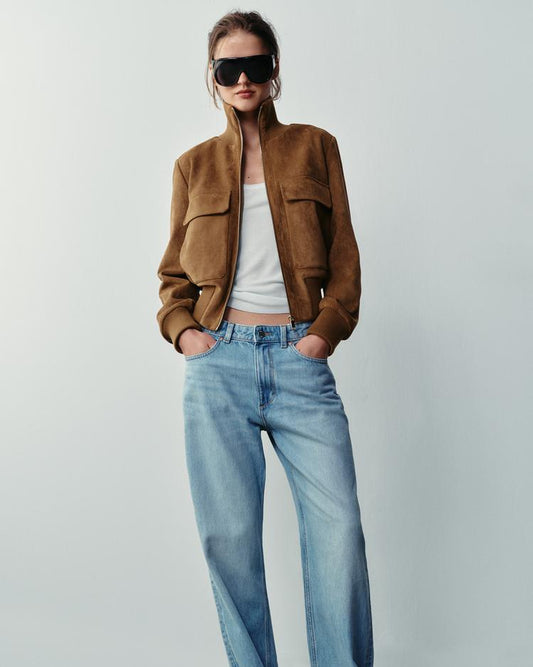Amber Aviator Jacket