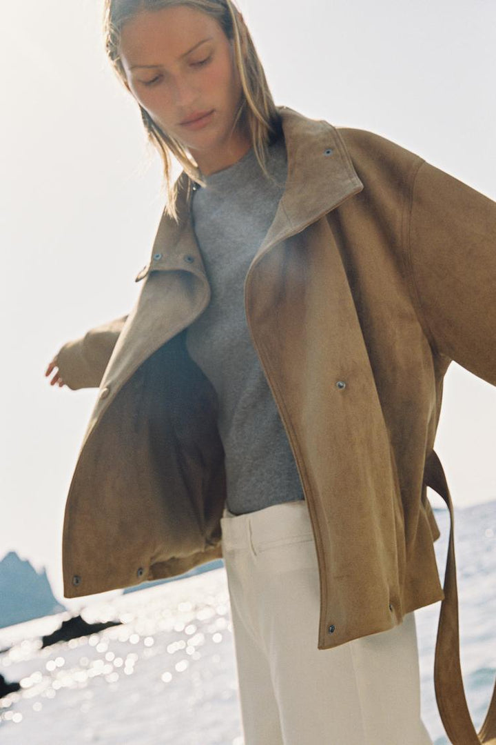 Tie-Waist Jacket