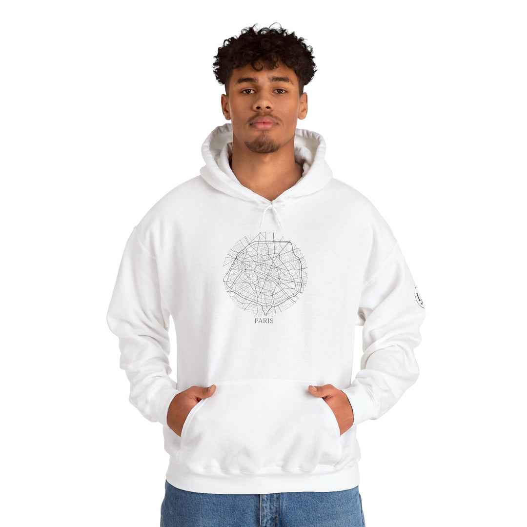 Paris Lines Hoodie