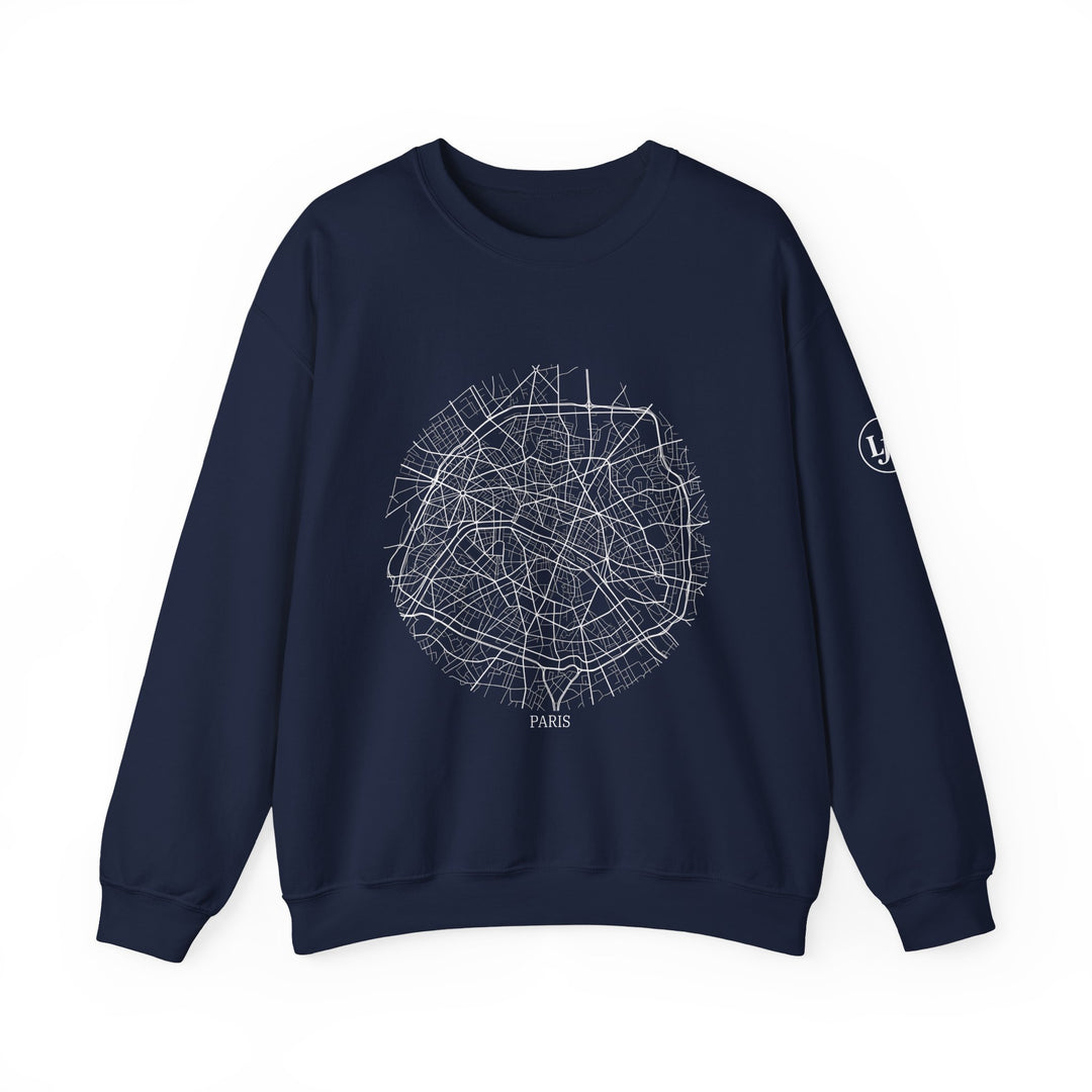 Paris Lines Crewneck