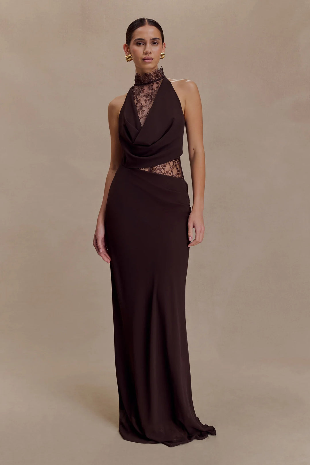 Nocturne Lace Maxi Dress