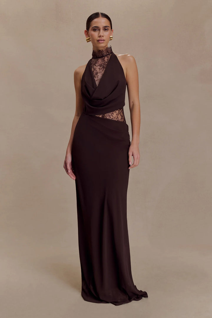 Nocturne Lace Maxi Dress