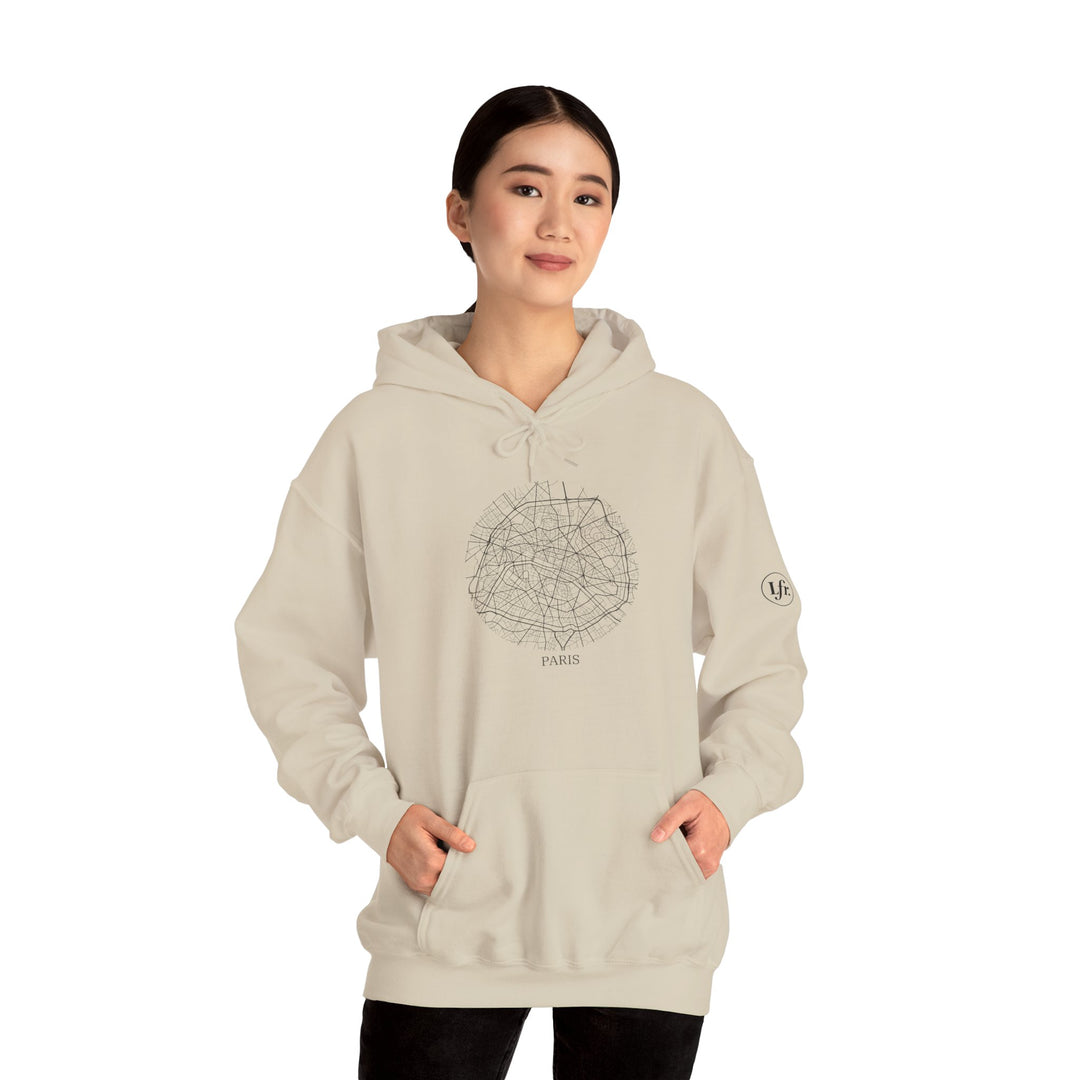 Paris Lines Hoodie