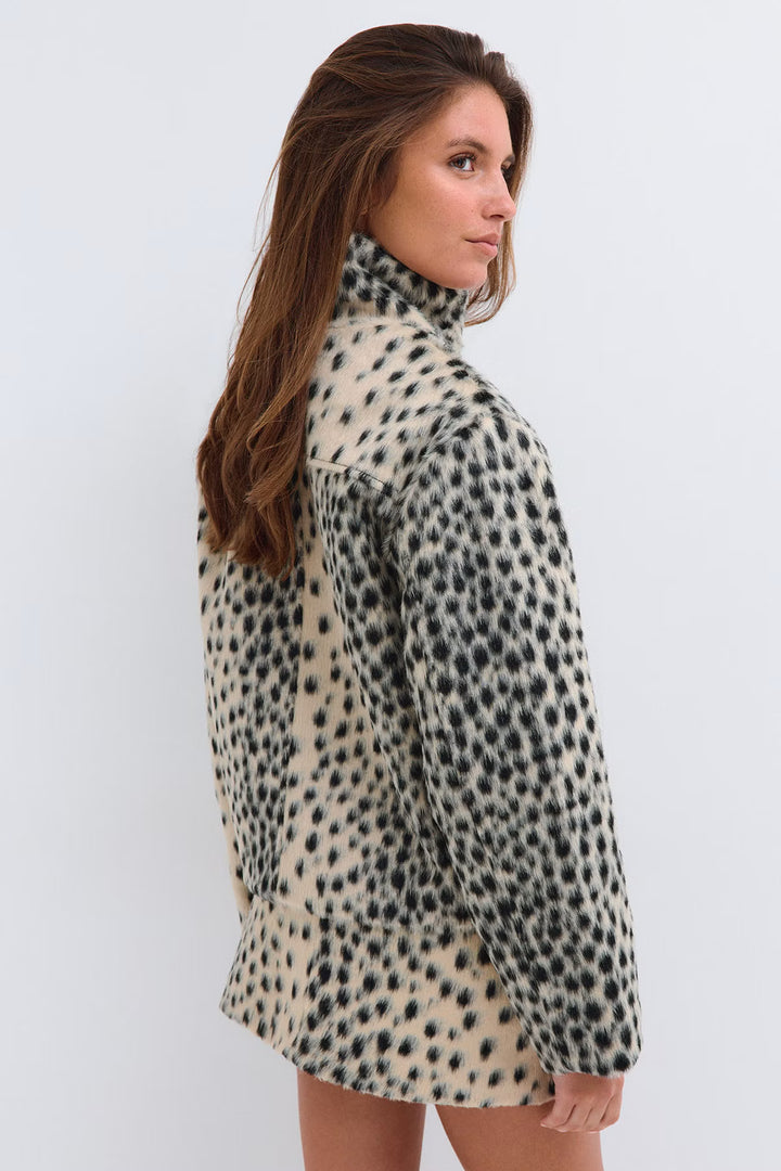 Leopard Zip Jacket