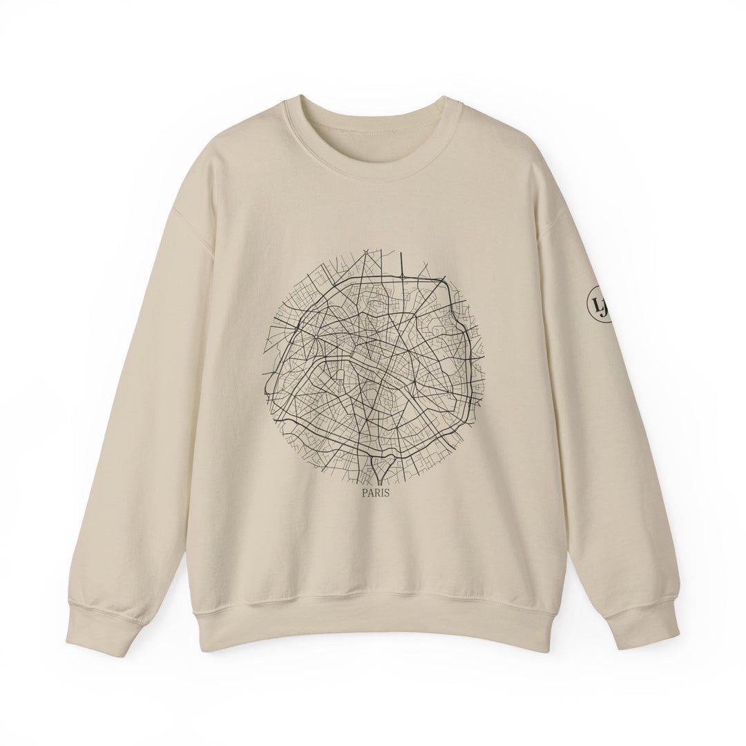 Paris Lines Crewneck