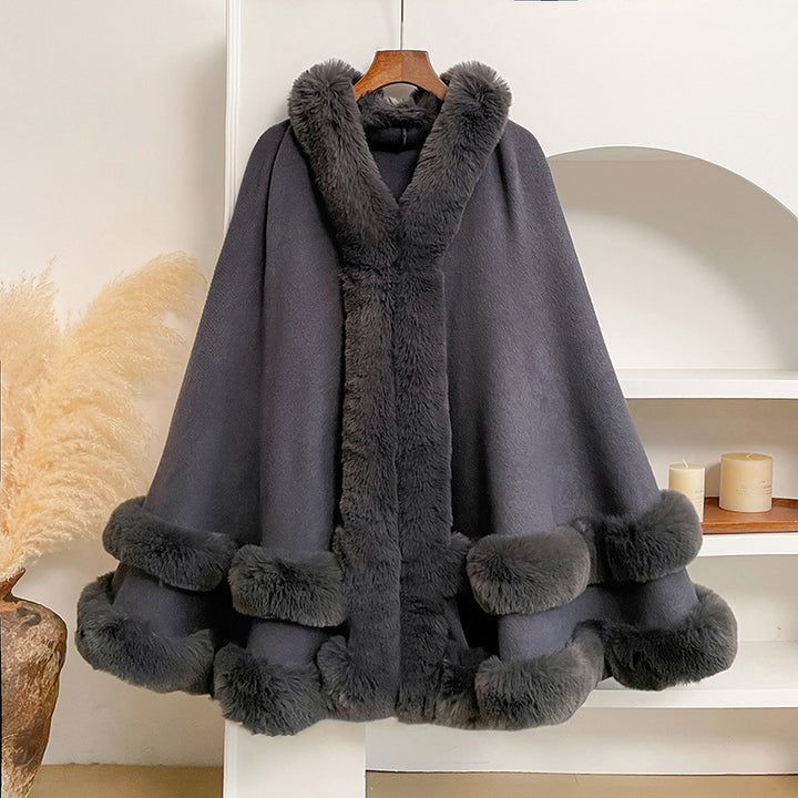 Elaria Knitted Cape Coat™