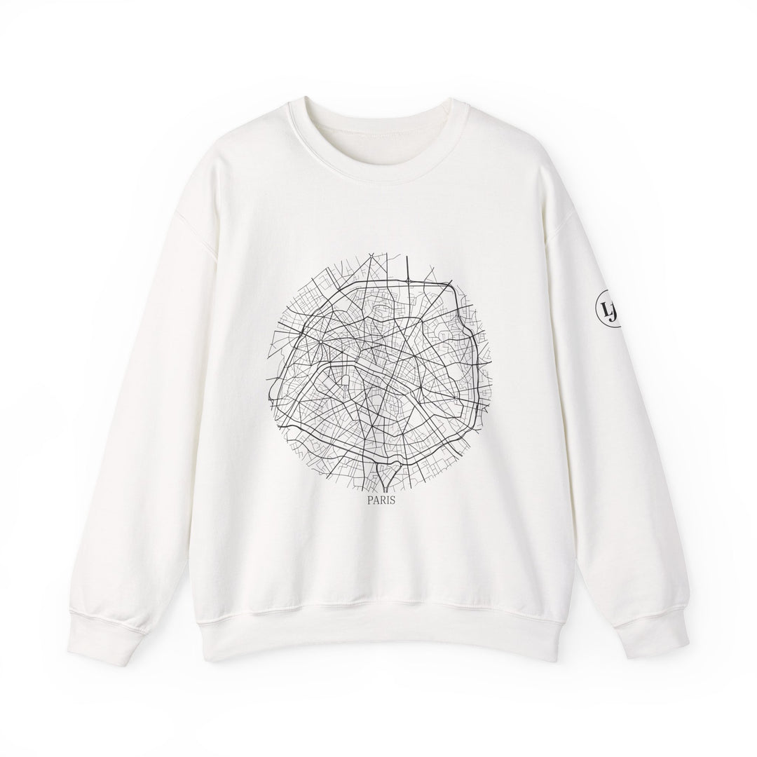 Paris Lines Crewneck