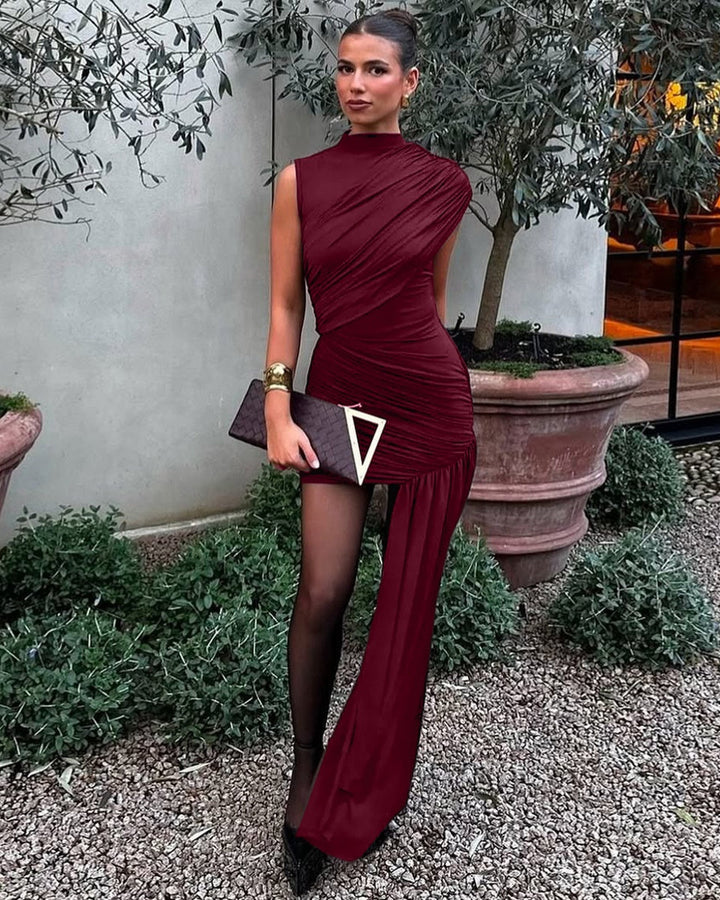 Élise Drape Maxi Dress