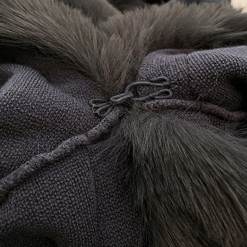 Elaria Knitted Cape Coat™