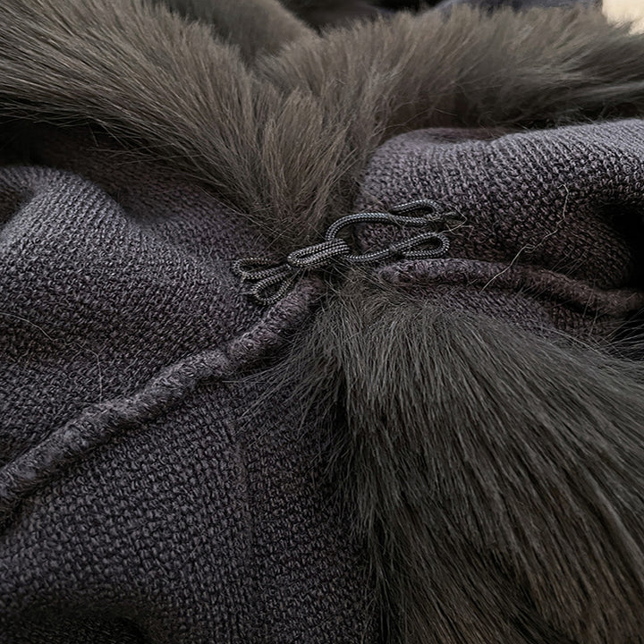 Elaria Knitted Cape Coat™