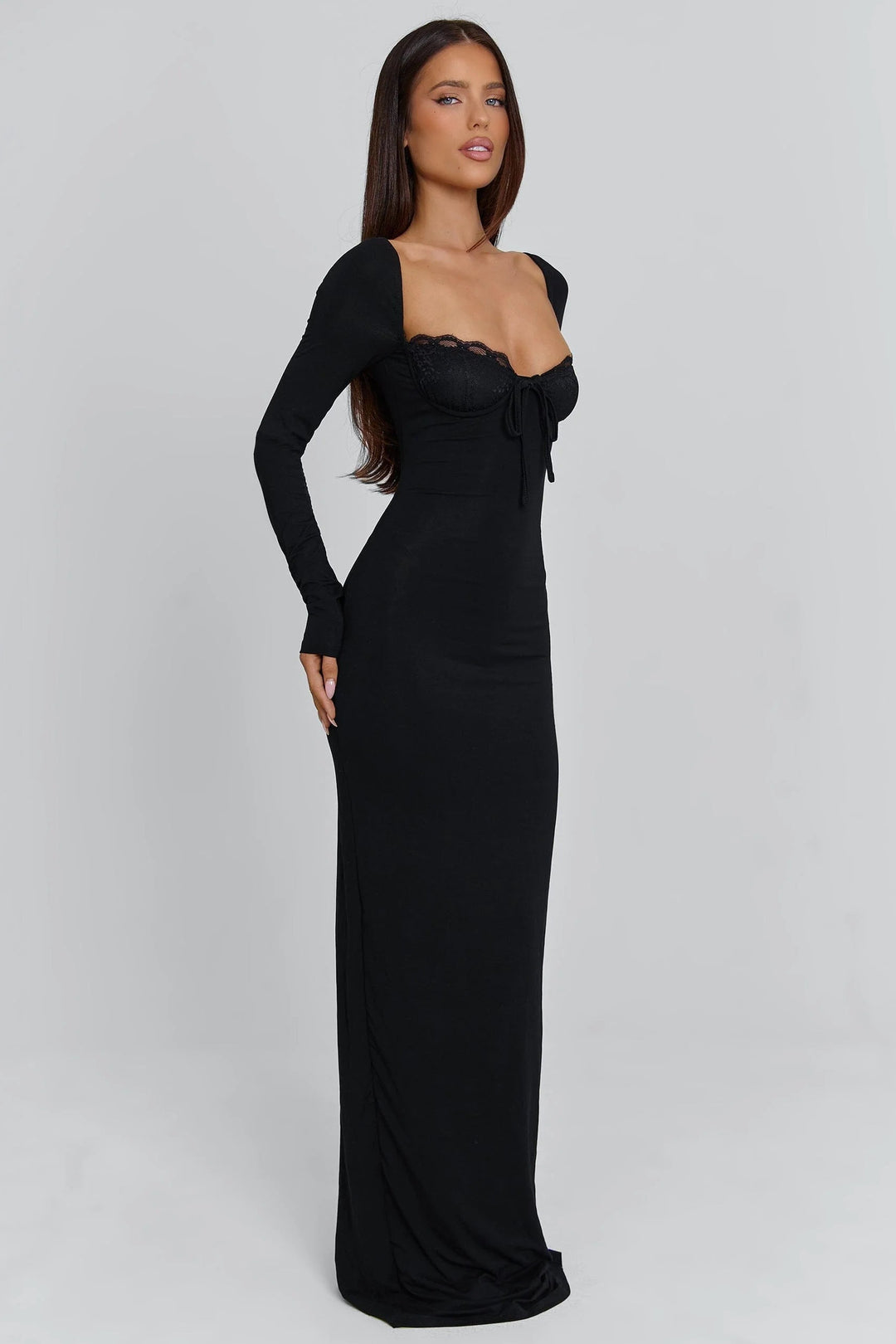Marlene Long Sleeve Maxi Dress