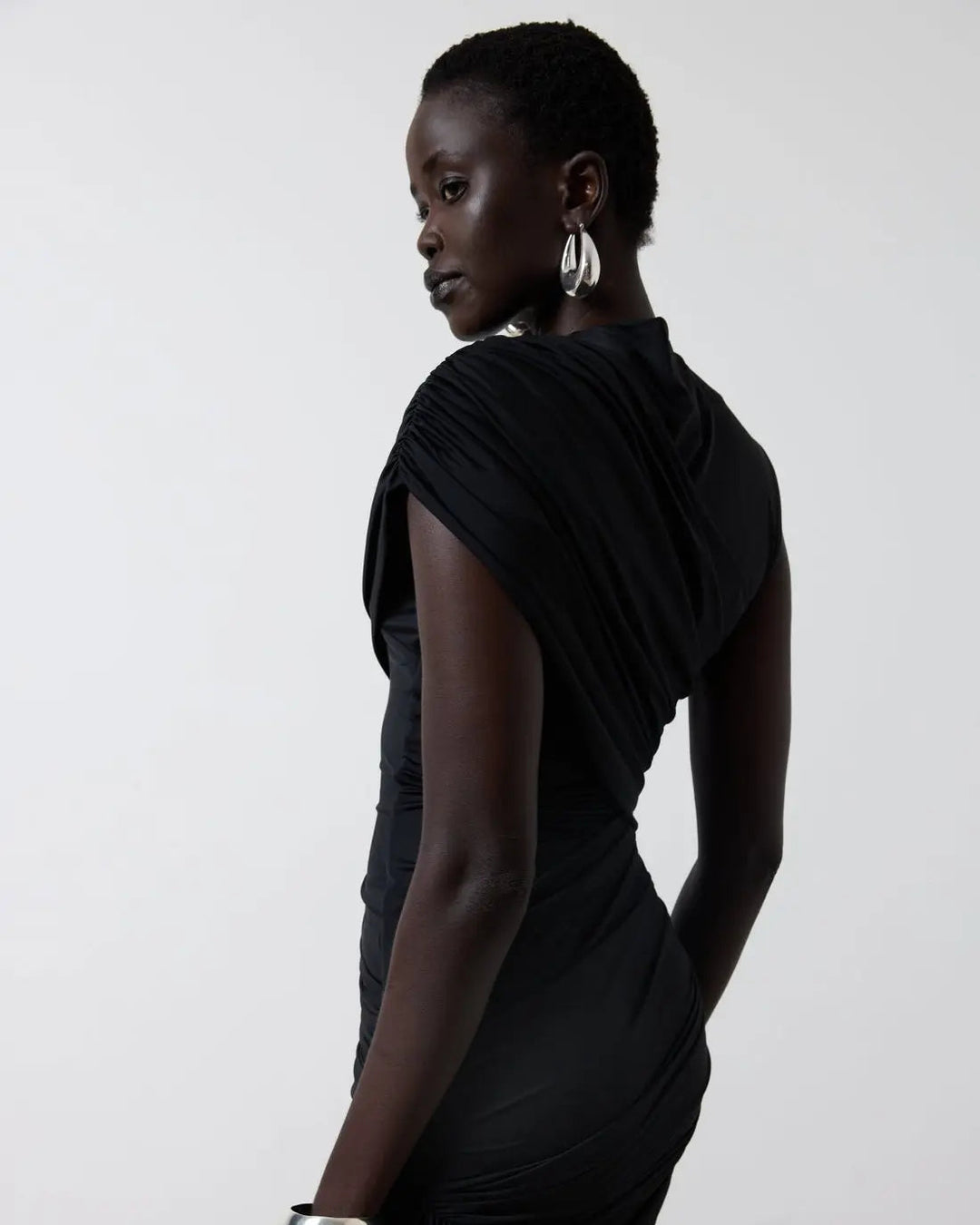 Élise Drape Maxi Dress