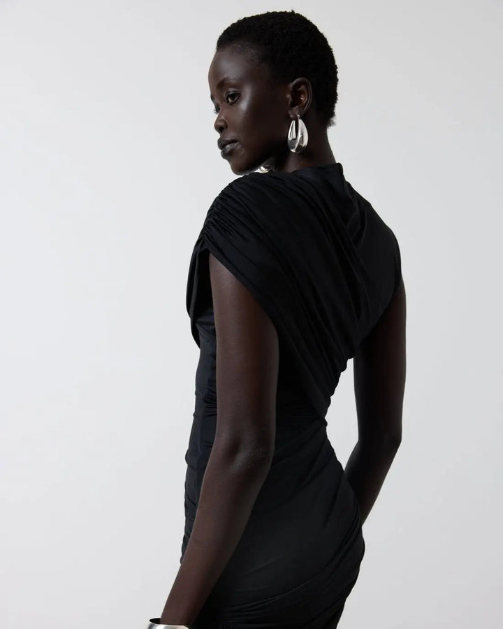 Élise Drape Maxi Dress