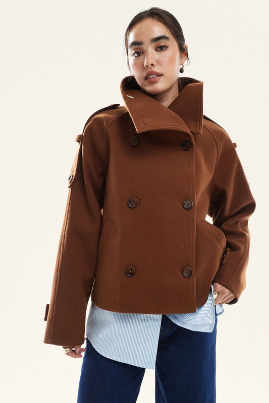 Cinder Fold Trench Coat