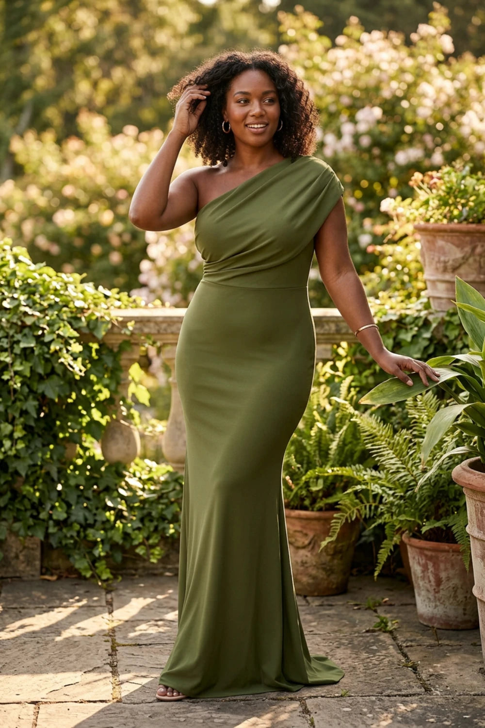Nocturne Curve Maxi Dress