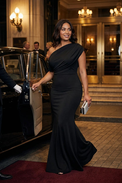 Nocturne Curve Maxi Dress