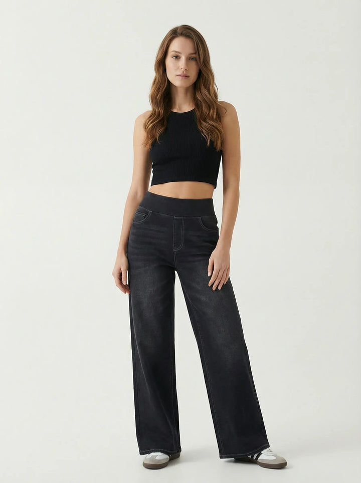 Valéa Sculpt Wide-Leg Denim