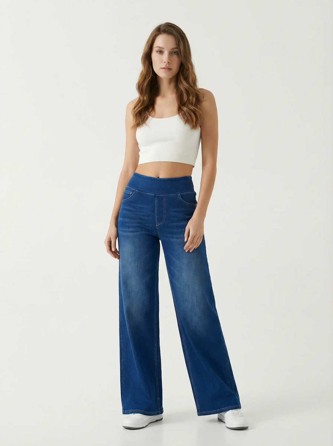 Valéa Sculpt Wide-Leg Denim