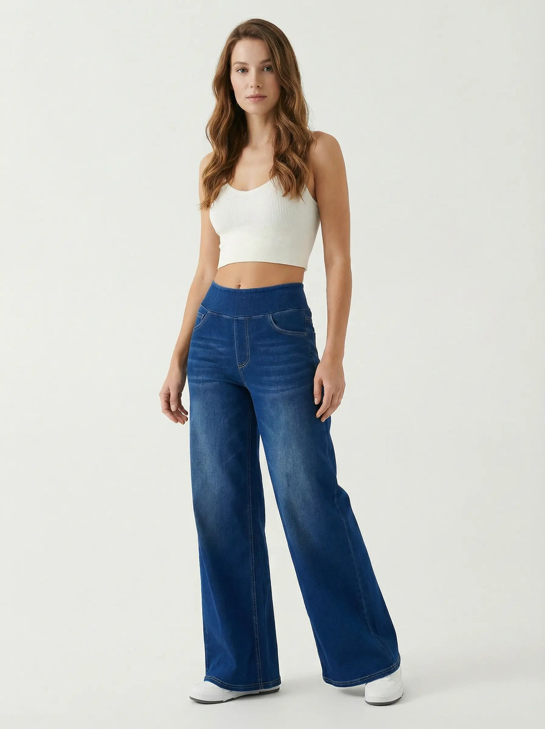 Valéa Sculpt Wide-Leg Denim