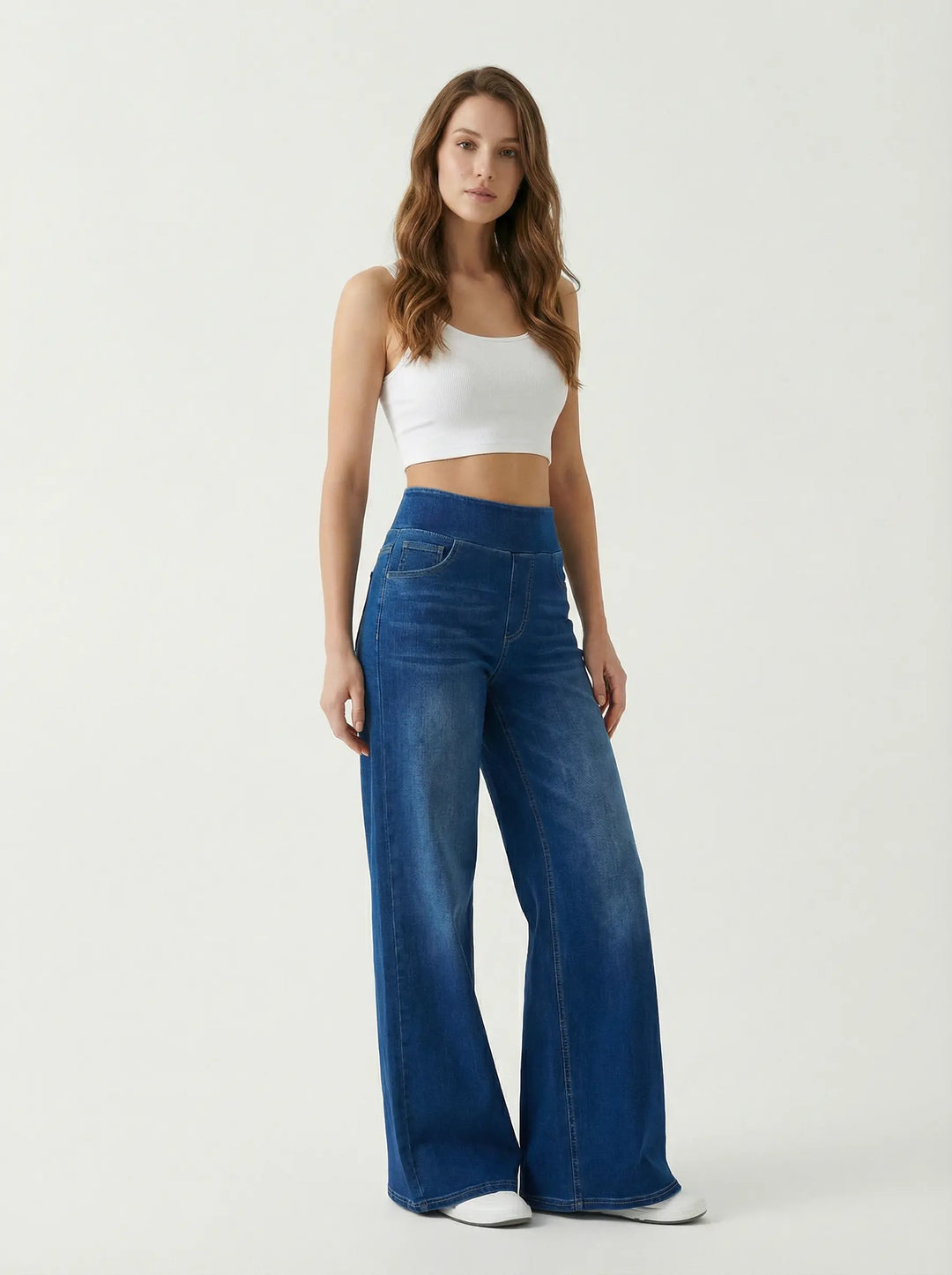 Valéa Sculpt Wide-Leg Denim
