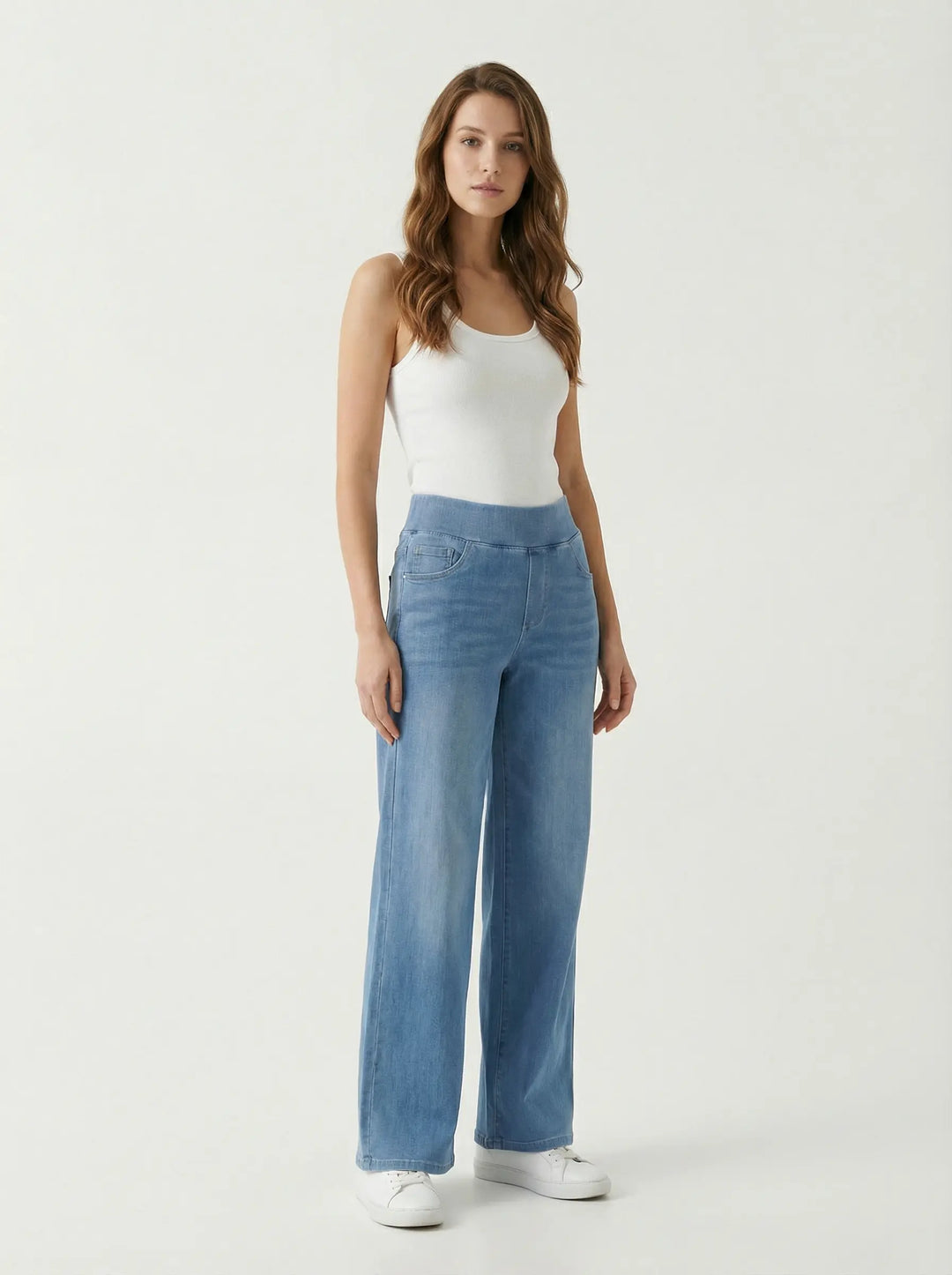 Valéa Sculpt Wide-Leg Denim