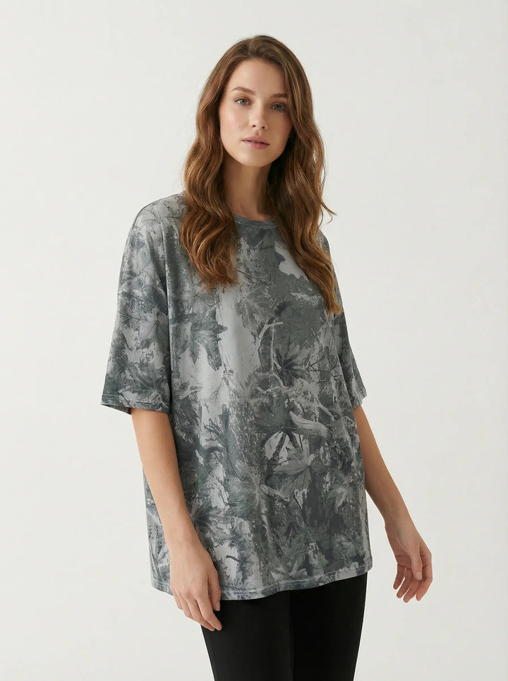 Liora Camo Relaxed Tee