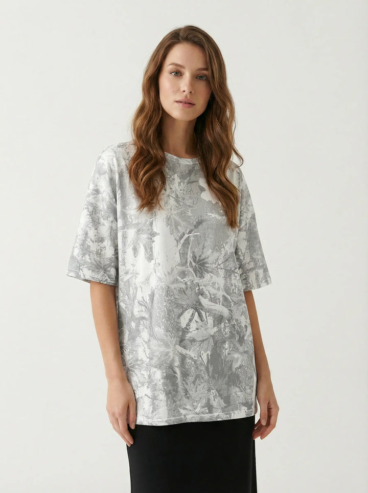 Liora Camo Relaxed Tee