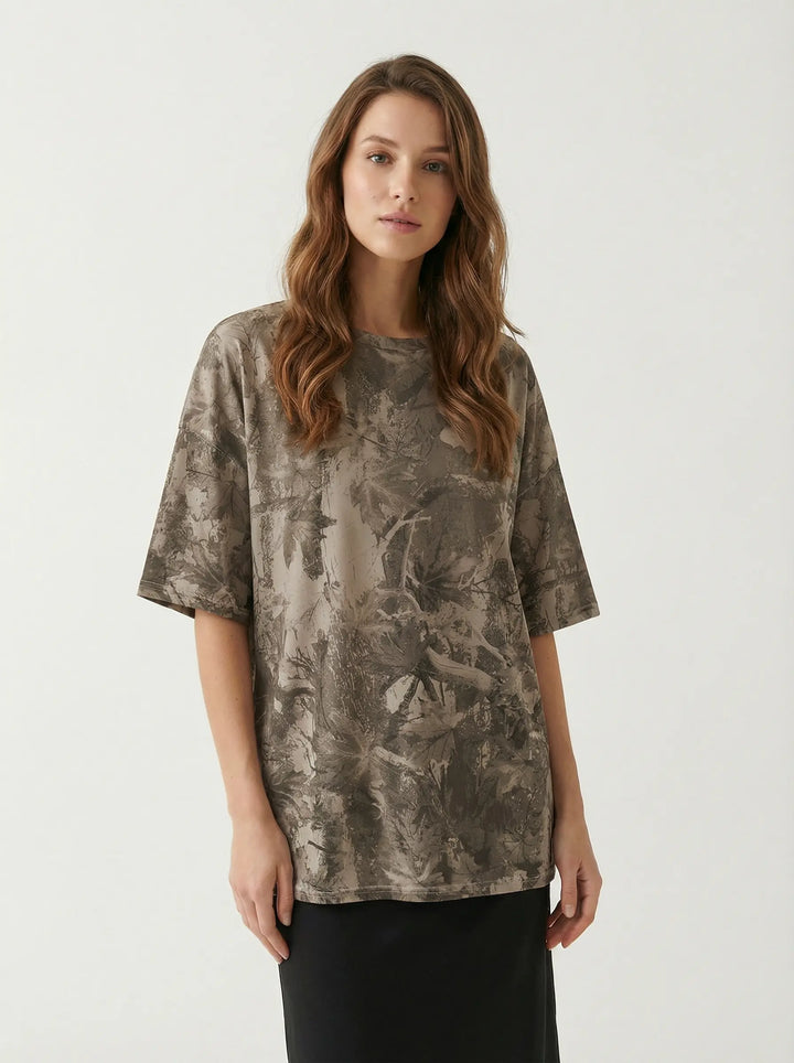 Liora Camo Relaxed Tee
