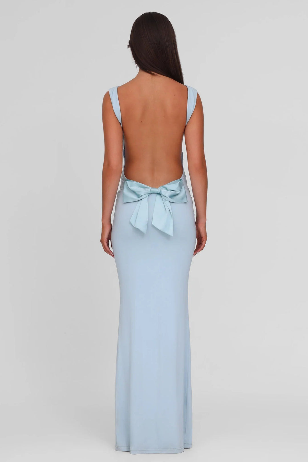 Élise Bow Backless Maxi Dress
