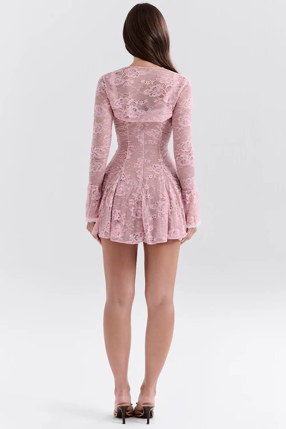 Fleuré Rosé Lace Zweiteiliges Set 