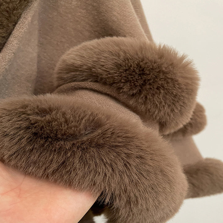 Elaria Knitted Cape Coat™