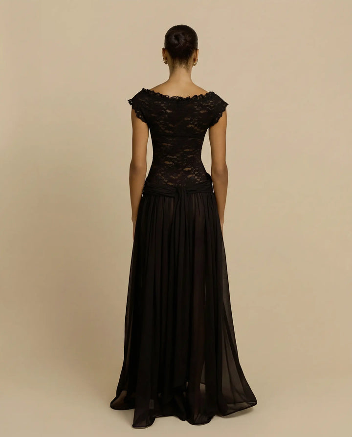 Élira Nocturne Maxi Dress
