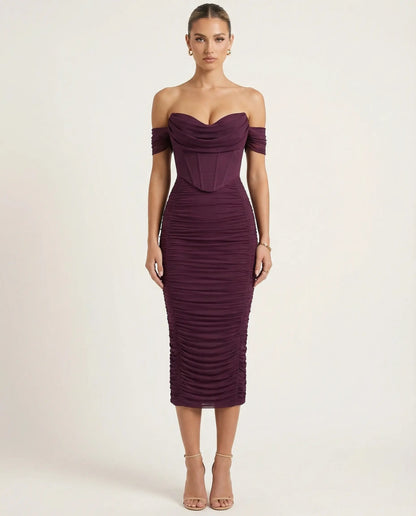 Marlene Corset Midaxi Dress