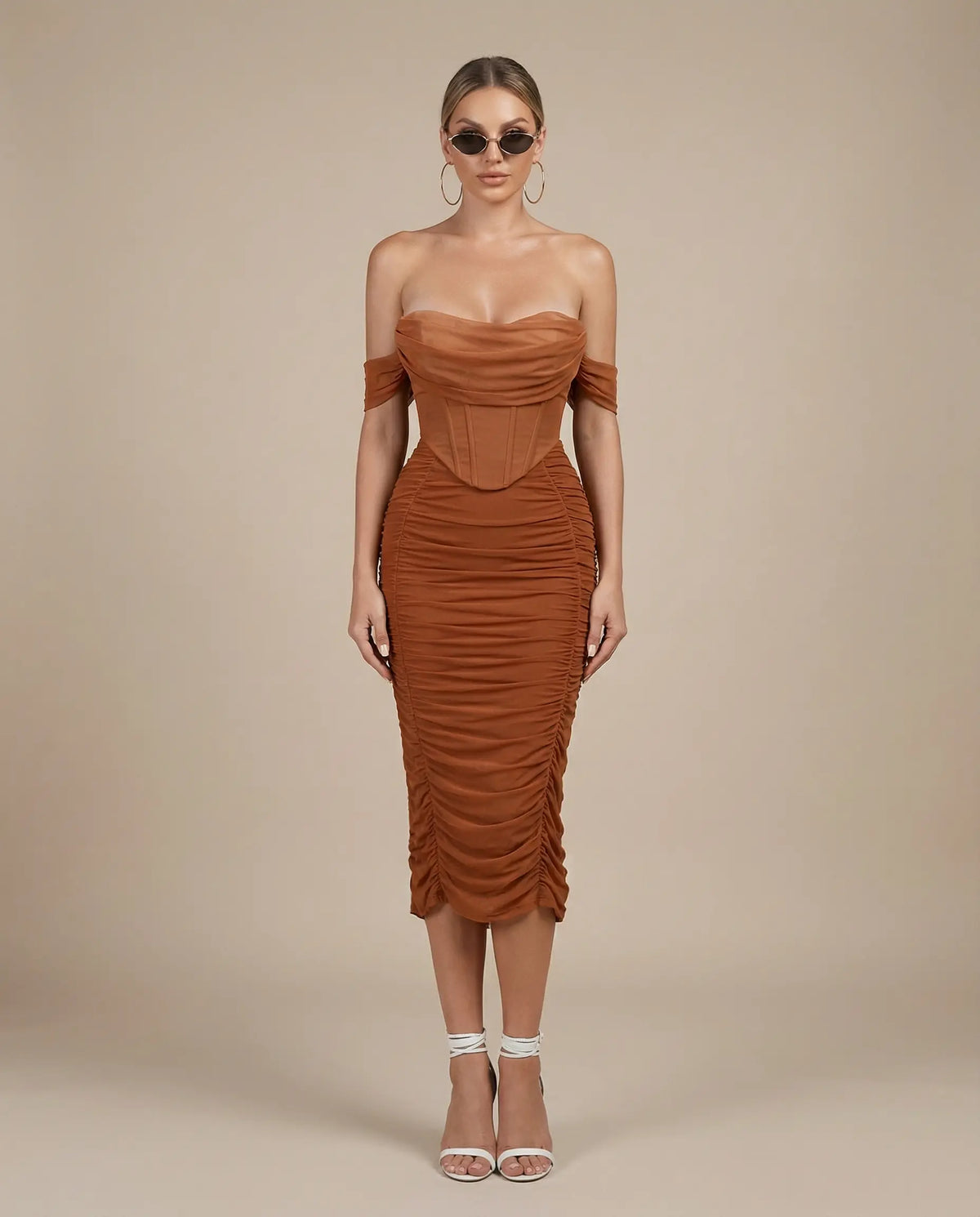Marlene Corset Midaxi Dress