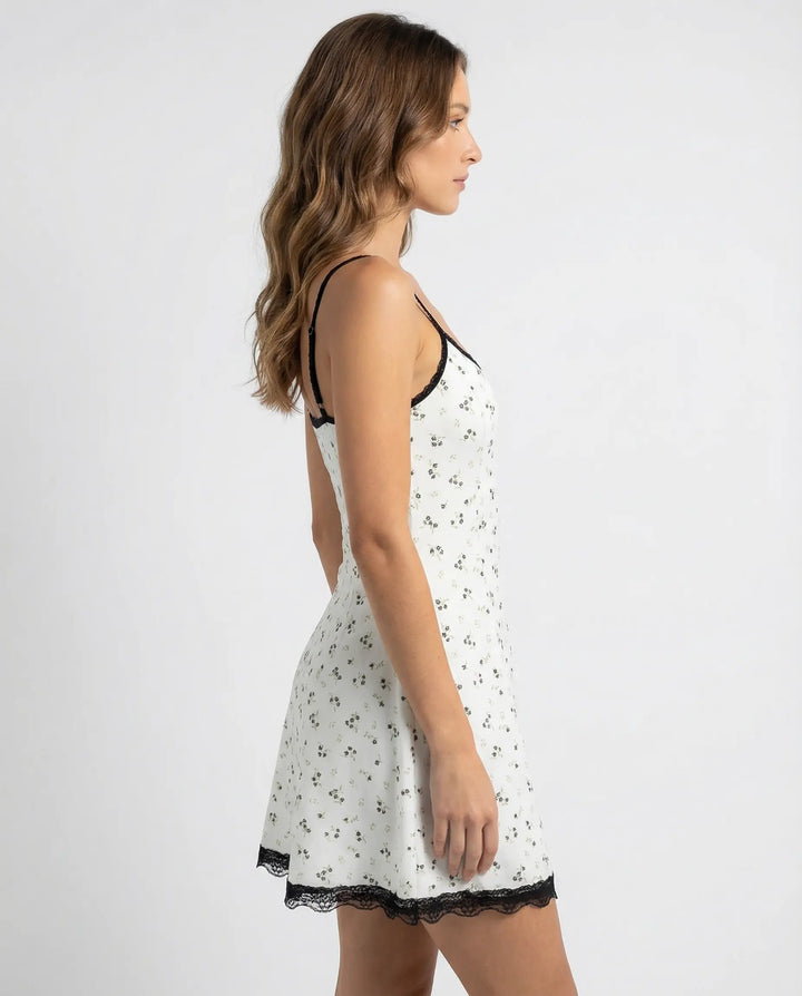 Elena Lace Mini Dress