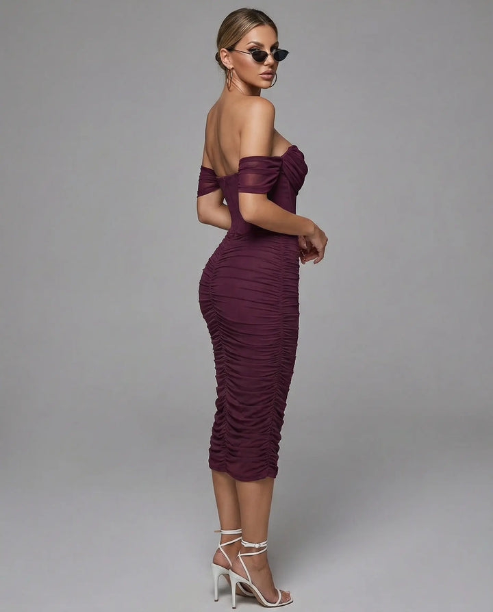 Marlene Corset Midaxi Dress