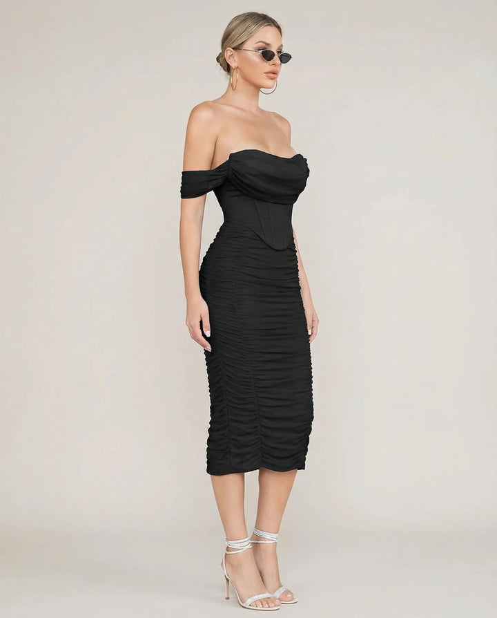 Marlene Corset Midaxi Dress