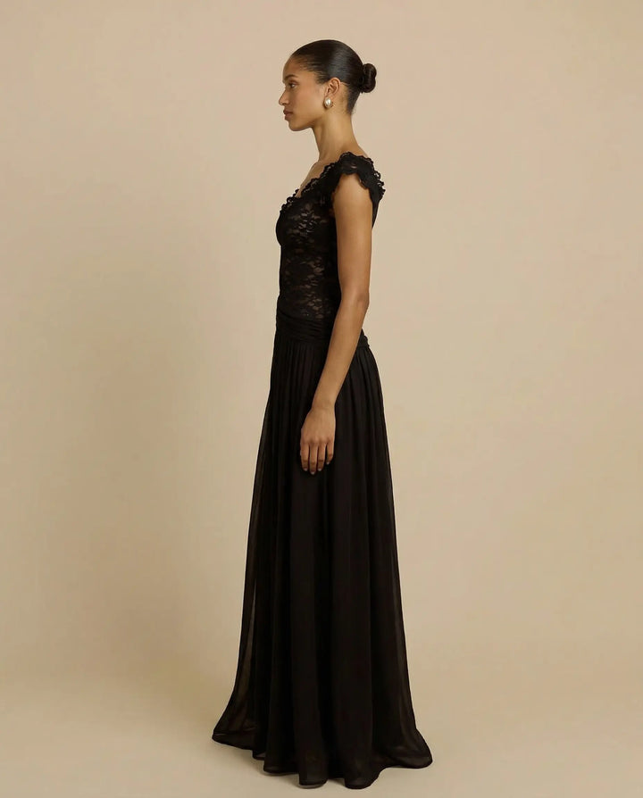 Élira Nocturne Maxi Dress