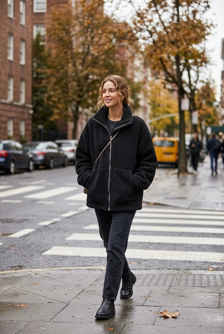 Umber Cloud Fleece Jacket