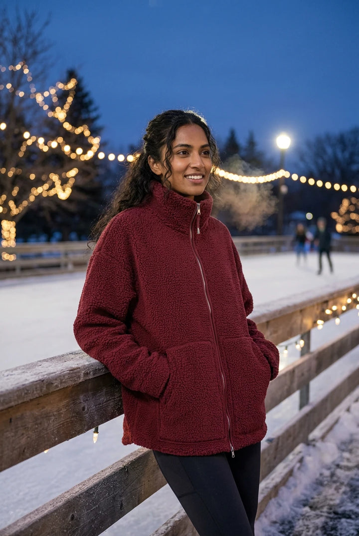 Umber Cloud Fleece Jacket