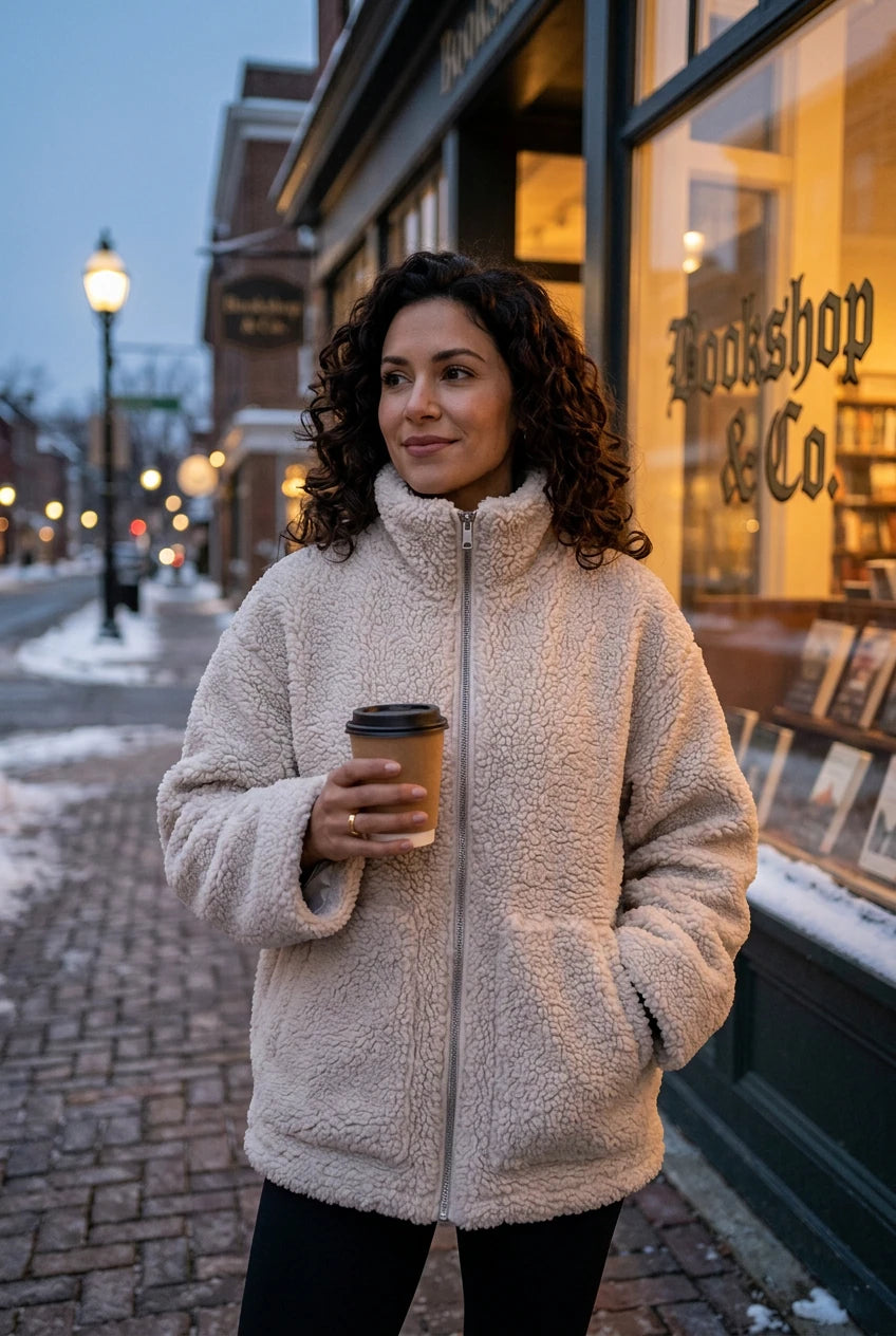 Umber Cloud Fleece Jacket