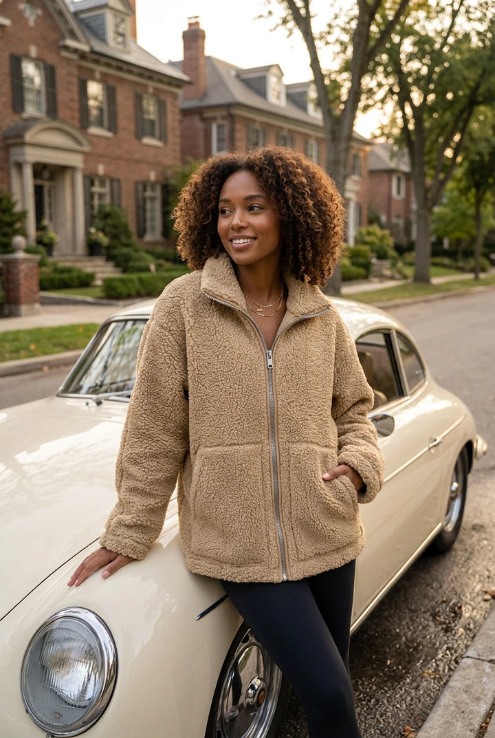 Umber Cloud Fleece Jacket