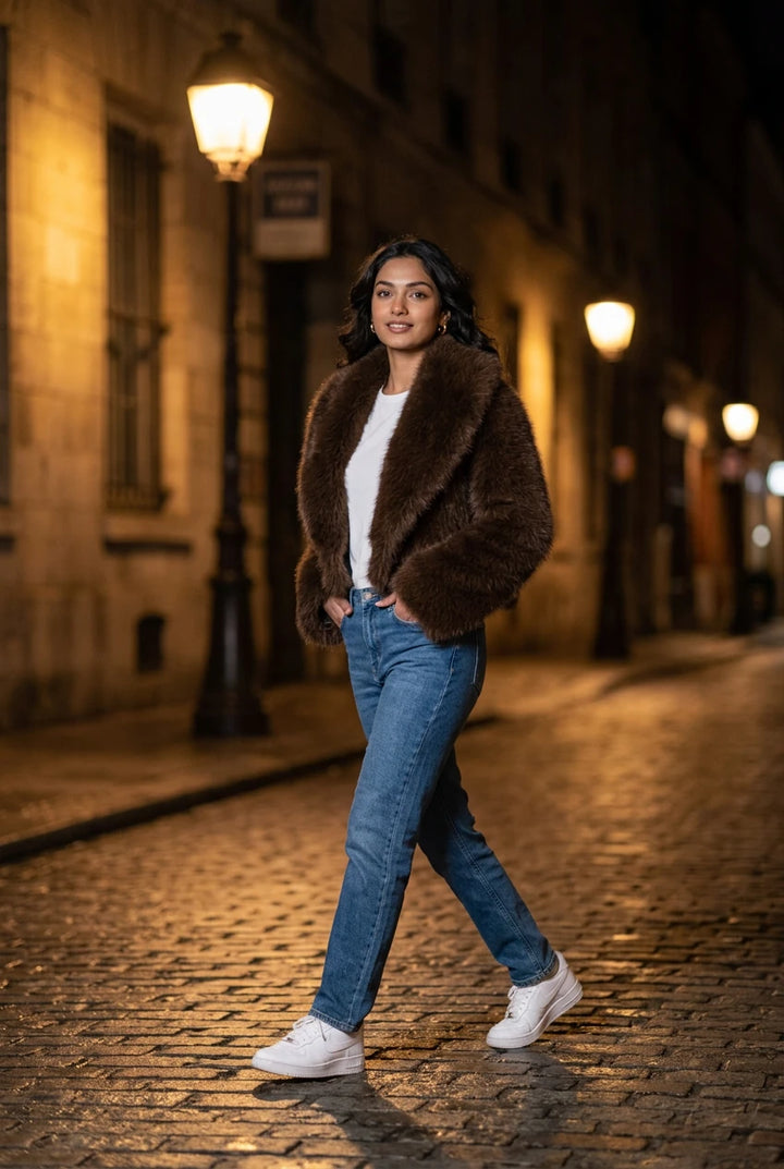 Mink Cloud Coat