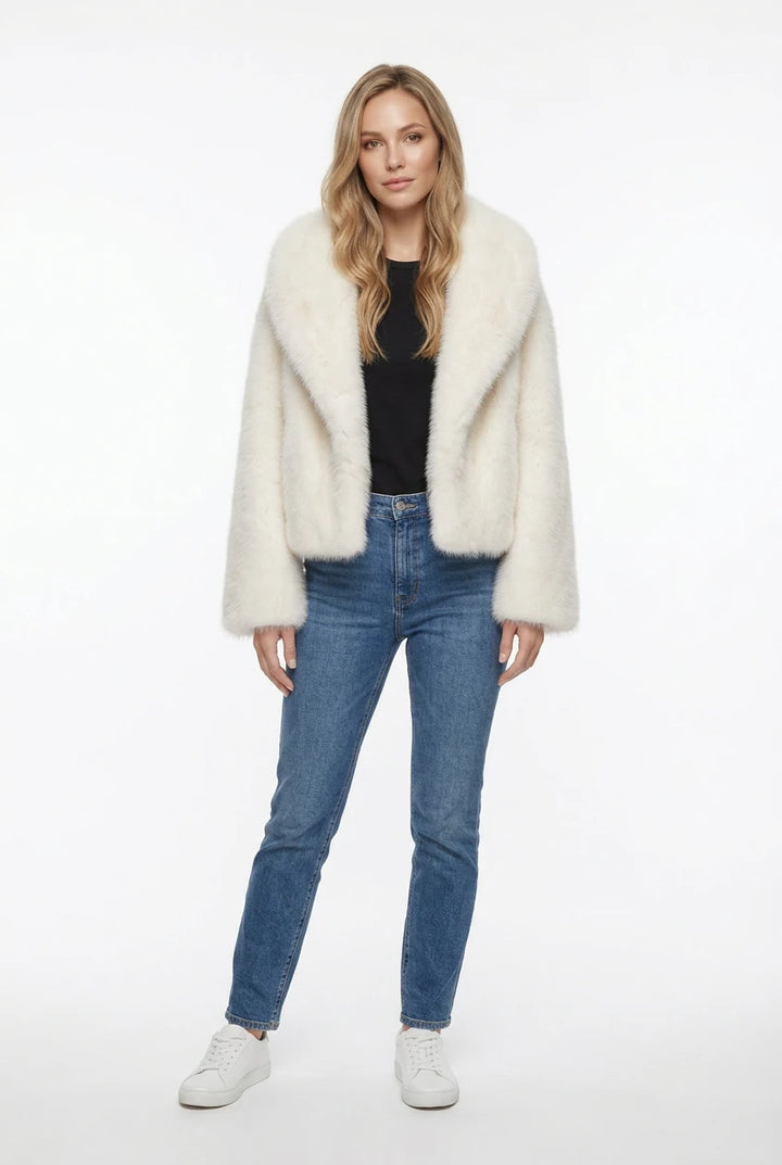 Mink Cloud Coat
