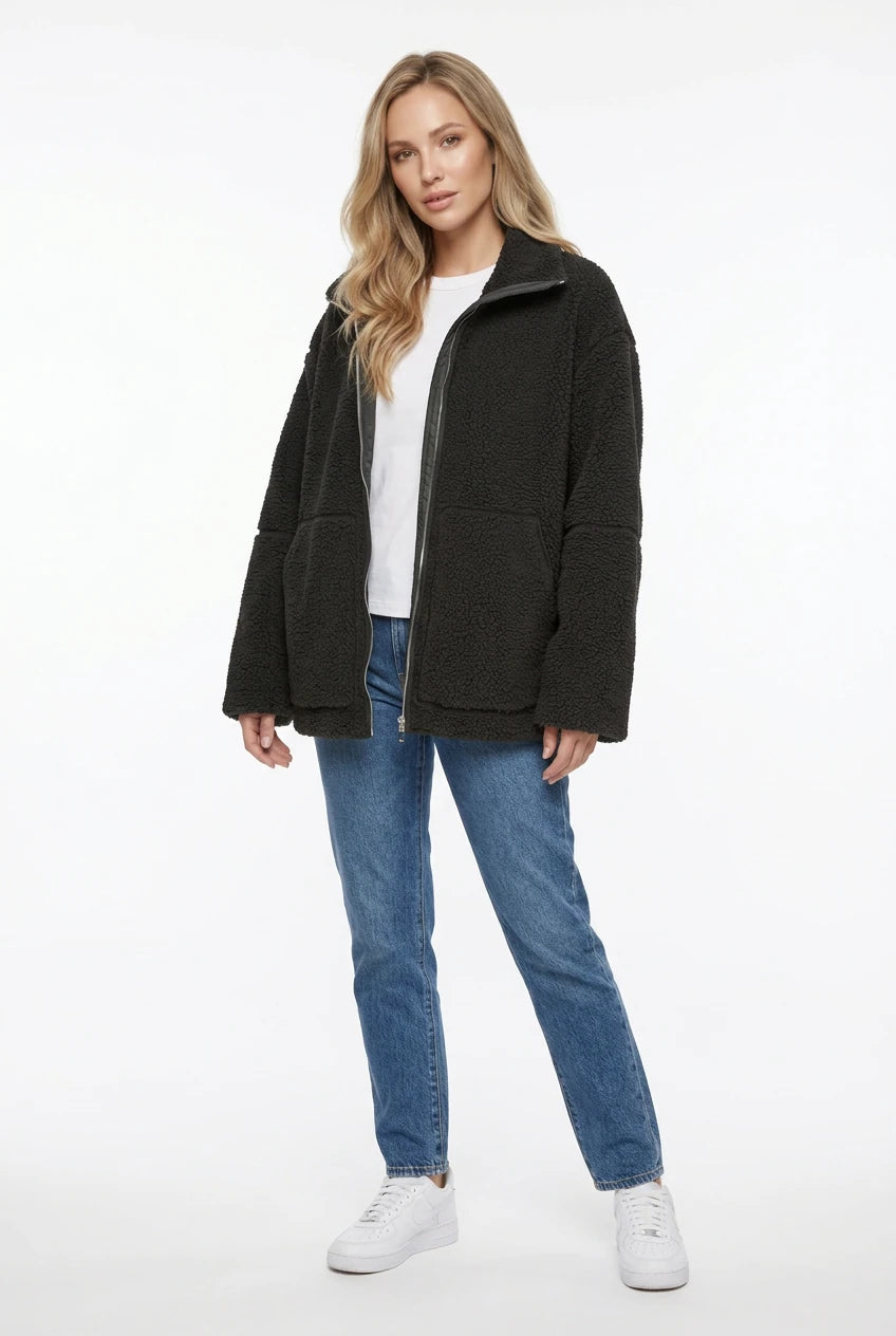 Umber Cloud Fleece Jacket