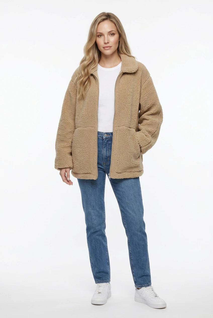 Umber Cloud Fleece Jacket