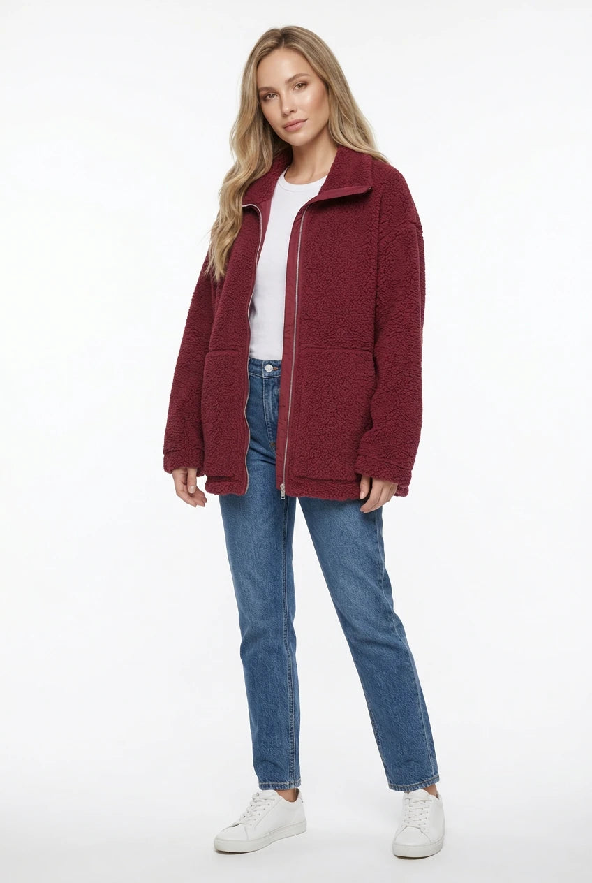 Umber Cloud Fleece Jacket