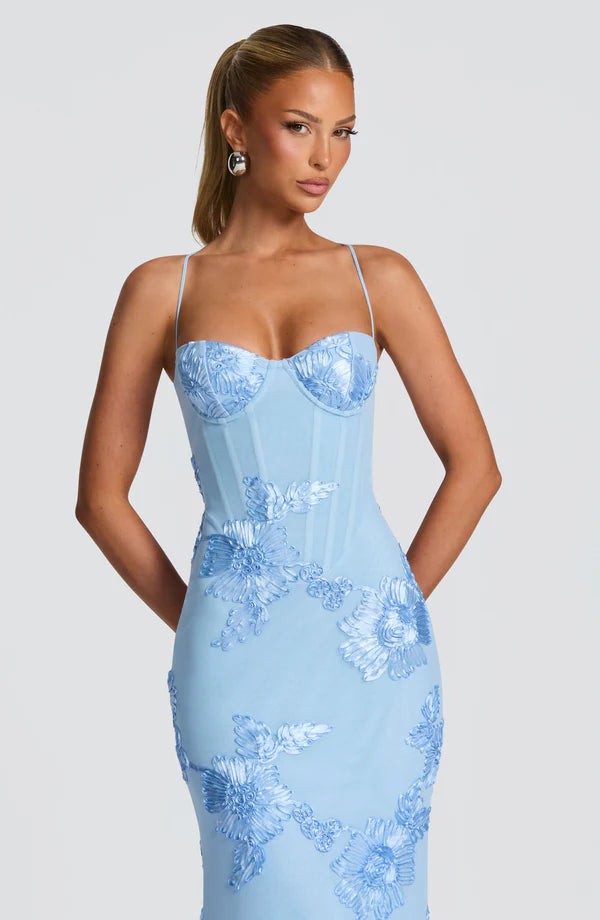 Nocturne Blossom Maxi Dress