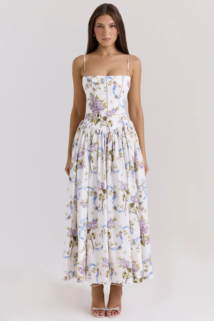 Fleur Corset Maxi Dress