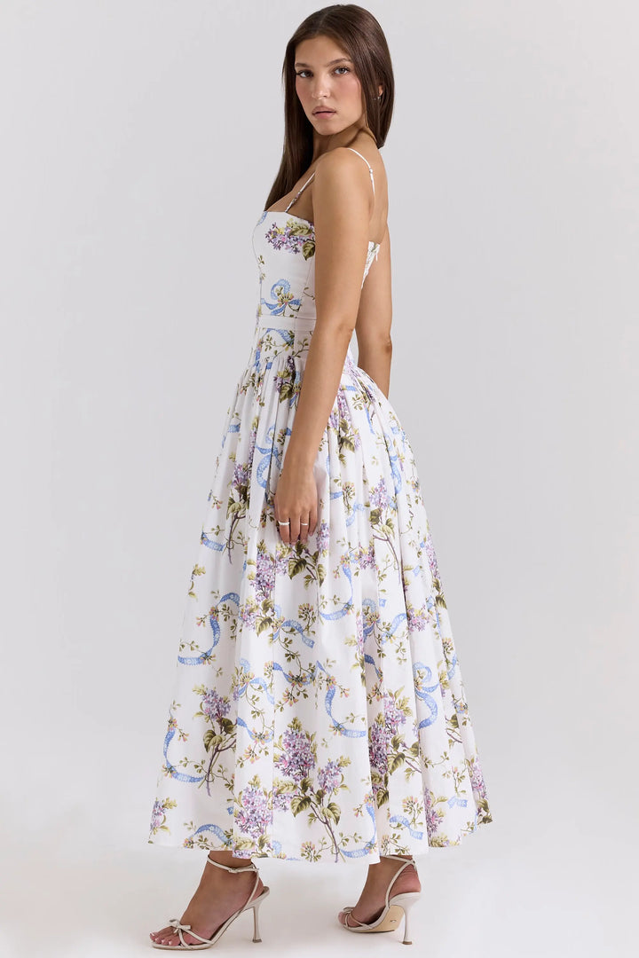 Fleur Corset Maxi Dress